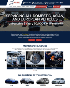 Auto Parts Website Developer