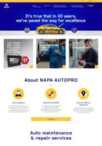 Auto Parts Website