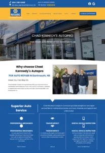 Auto Parts Website