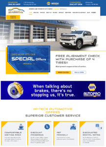 Auto Parts Website