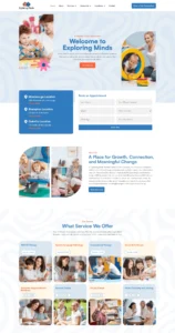 daycare website design services