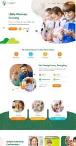 daycare website design services