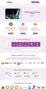 daycare website development services