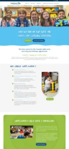 Daycare website development services